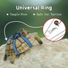 HOKABLE Pet Turtle Leather Harness and Leash - Adjustable Control