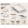 Durable Kitchen Cabinet Sliding Cabinet Shelf with Slide Rails Drawer