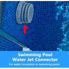 HEEPDD Pool Strainer, Above Ground Swimming Pool Filter Part Inlet Water Replacement Parts for 25022E