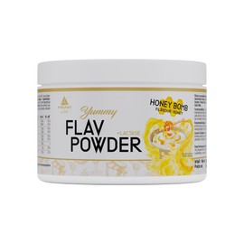 Peak Yummy Flav Powder - 250 g Flavour Honey Bomb I 50 Servings I Flavour Powder for Sweetening Almost Without Calories and No Added Sugar I with Inulin and the Digestive Enzyme Lactase I Vegan