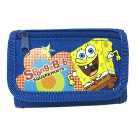 Nickelodeon Spongebob wallet Children Wallet Kids Cartoon Coin Purse - Blue