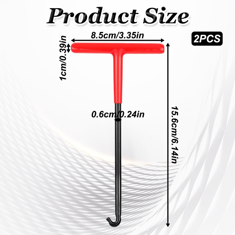 BOHUIZ Exhaust Spring Puller Tool Motorcycle Exhaust Spring Hooks, 2