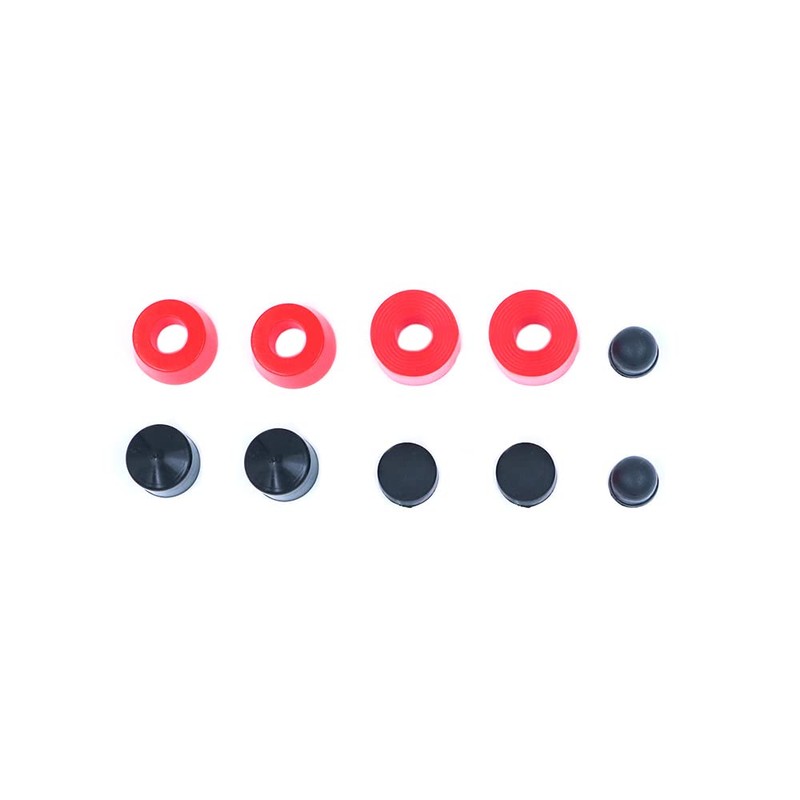 ANCLLO 10 Pack Hardware, Skateboard Truck Rebuild Kit Bushings and