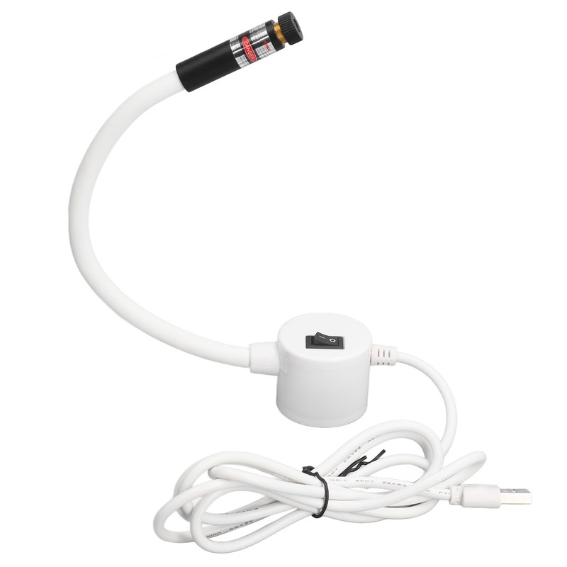 Sewing Machine Light Adsorbable 360° Rotating Gooseneck Silicone Portable Green