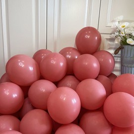 100 Pcs 5 inch Retro Pink Balloons Latex Mini Balloons,Small Balloons Decorations Party Balloons Helium Balloons for Baby Shower Birthday Party Wedding Engagement Anniversary Festival Decorations