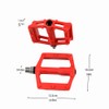 Hoyabb Mountain Bicycle Pedal, Lightweight Nylon Fiber Bicycle Wide Flat