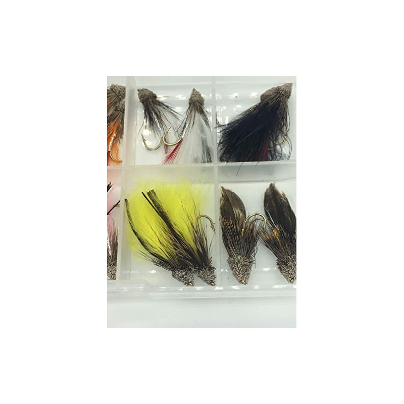 BestCity Fly Fishing Muddler Set, pack of 16 flies sizes