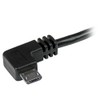 StarTech.com 1m 3 ft Micro-USB Cable with Right-Angled Connectors -