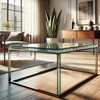 Custom Cut Clear Glass Panel – Tempered or Annealed –
