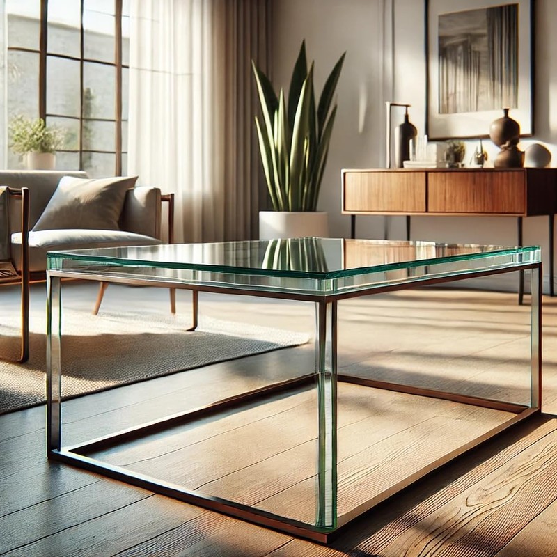 Custom Cut Clear Glass Panel – Tempered or Annealed –