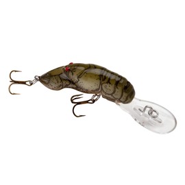 Rebel D74-60 Big Craw 7-1/6-Ounce, 2-1/2-Inch, Stream Craw