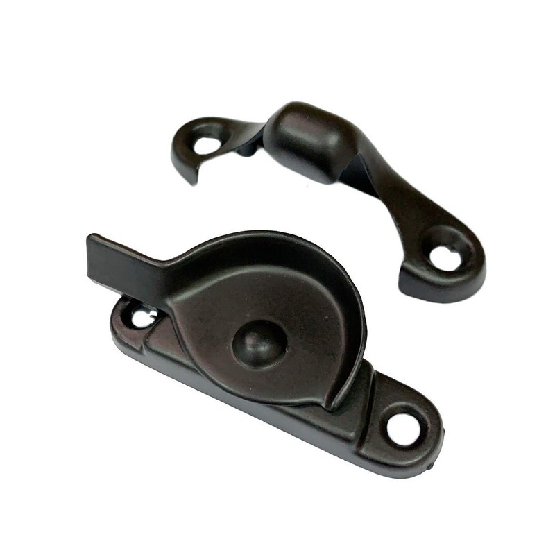 QCAA Zinc Die Cast Window Sash Lock, 2-7/16", Oil Rubbed