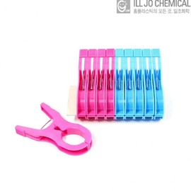 Iljo 1-19 Chamjon Jumbo Clothespin 10p 2ea