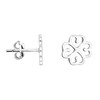 SOFIA MILANI - Women's Earrings 925 Silver - Flower Stud
