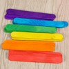 rosenice Craft Woods 150 Pieces Colourful Ice Stick Wooden Spatula