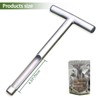 Soil Probe 12 Inch with 2 Bags, Soil Sample Probe