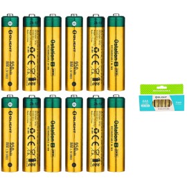 Olight High Capacity B Pro AAA Rechargeable Ni-MH Batteries 9500mAh, 12pcs/Pack
