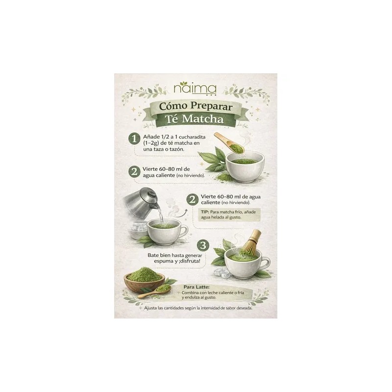 Té verde matcha en polvo 100 g 100 puro y