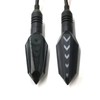 VRWEARE Universal 4Pcs Motorcycle Turn Signals Double Color Led Yellow