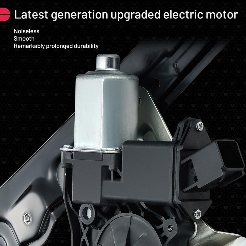 BDFHYK 748-974 Power Window Regulator with Motor Front Left Driver