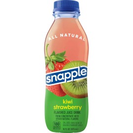 Snapple Kiwi (Pack Of 12)Snapple Kiwi Strawberry Juice Drink,No Artificial Flavors, 16 Fl Oz