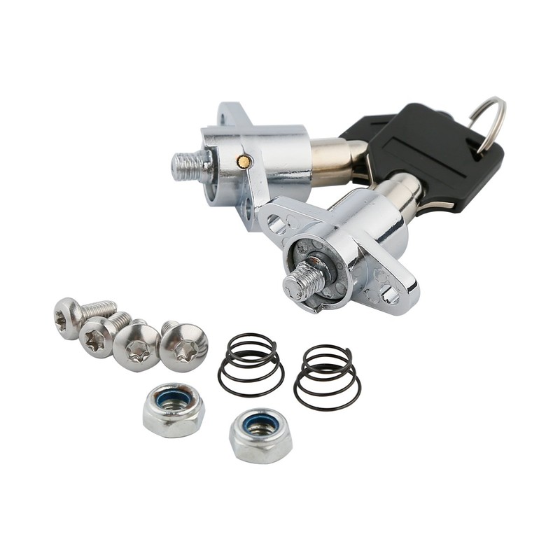 TCMT 2x Hard Saddlebag Lock Key Set Fits For Harley