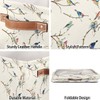 Cube Organizer Bins Retro Bird Collapsible Storage Box Baskets 13"x