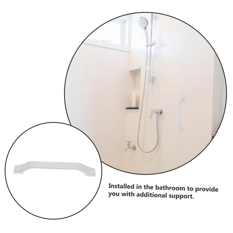 KOMBIUDA 1 Set Rv Bathroom Grab Handle Plastic Entry Door