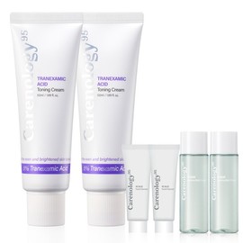 Careology Tranexamic Acid 5% Toning Cream 50ml x 2 / Dewy Glow Toning / White Jade Toning Cream / Whitening Cream / 케어놀로지 트라넥사믹애씨드 5% 토닝 크림 50ml 2개 / 물광토닝 / 백옥 토닝크림 / 미백크림