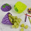 Hutzler Snack Attack Grapes to-Go Set, Purple Grapes to-Go Green