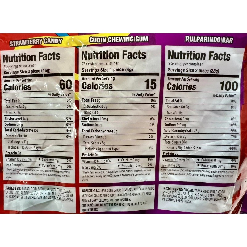 De La Rosa - Pinata Mix 319ct (BULK Assorted Mexican