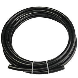 Nylon Tube 5/32" 4mm ID Pneumatic Tubing Hose 1/4" OD Fuel Line Black, 10 feet