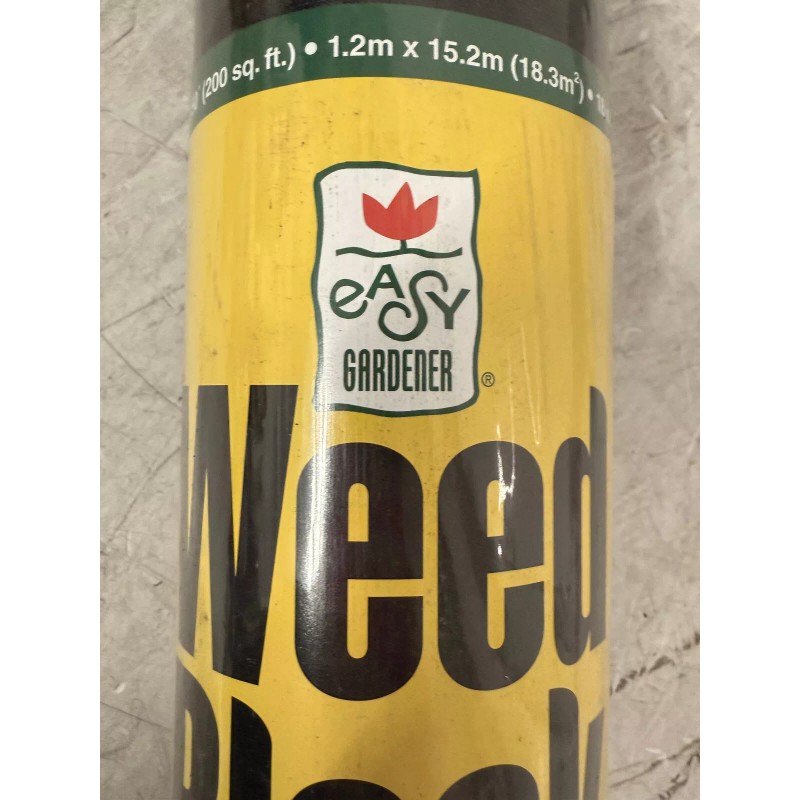 Easy Gardener 3 ROLLS Easy Gardener 4'X50' Weed Block for