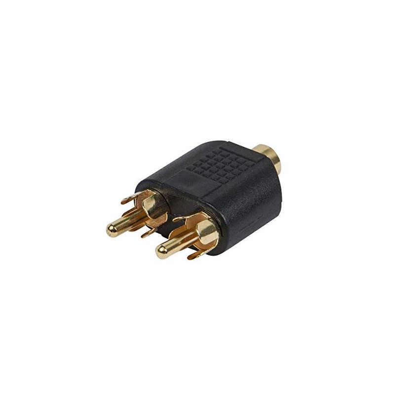 Monoprice 107198 3.5mm Stereo Jack to 2 RCA Plug Splitter