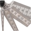 CHILDWEET 4pcs Stainless Steel Gauge for Precise Measuring Automotive and