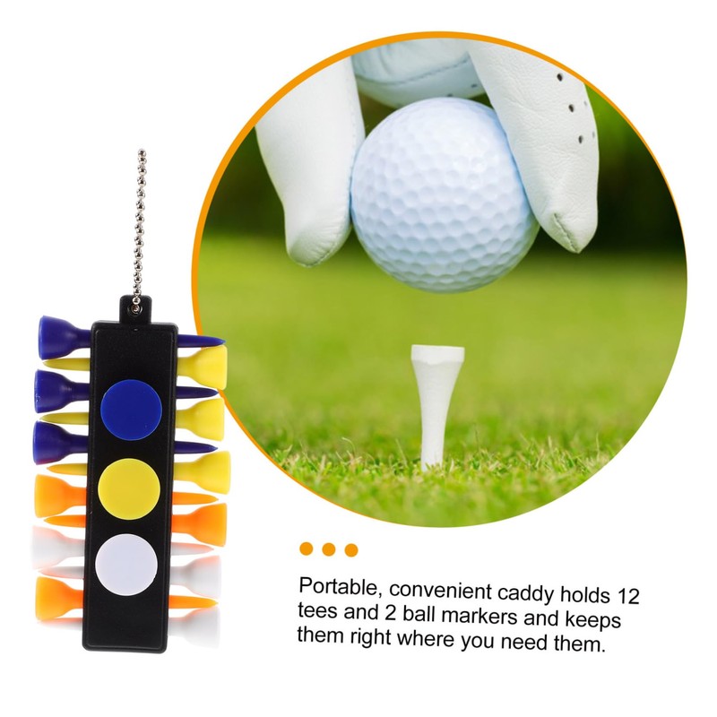 Kisangel Pcs Golf Equipment Must-Have Tees Markers Divot Tool Pencil