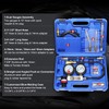JIFETOR Cylinder Leak Down Tester Kit, Automotive Engine Compression Dual