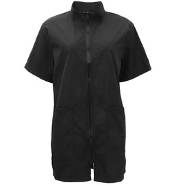 iplusmile Dog Grooming Smock,Full Zipper Pet Grooming Workwear,Antistatic Pet Hairdresser,Hairdresser Smock,Dog,Cat,Grooming,Hairdresser Uniform,Men,Women,Pet Shop,M