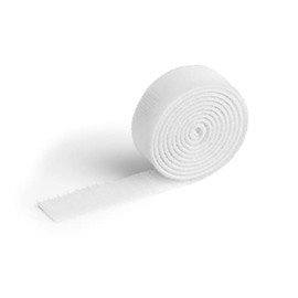 Durable Cavoline Grip 20 Velcro Cable Ties, 100 x 2 cm (L x W), White, 503202