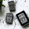 Cool lighter Skulls Pattern Engraved Lighter Case - Lighter Accessory,