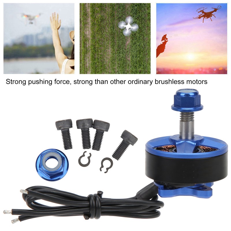 1750KV/2300KV/2600KV 2207 Brushless Motor RC Metal Motor Replacement for RC