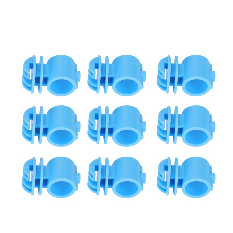 50Pcs Electric Fence Insulators Round ABS Post Insulator with 2.1cm