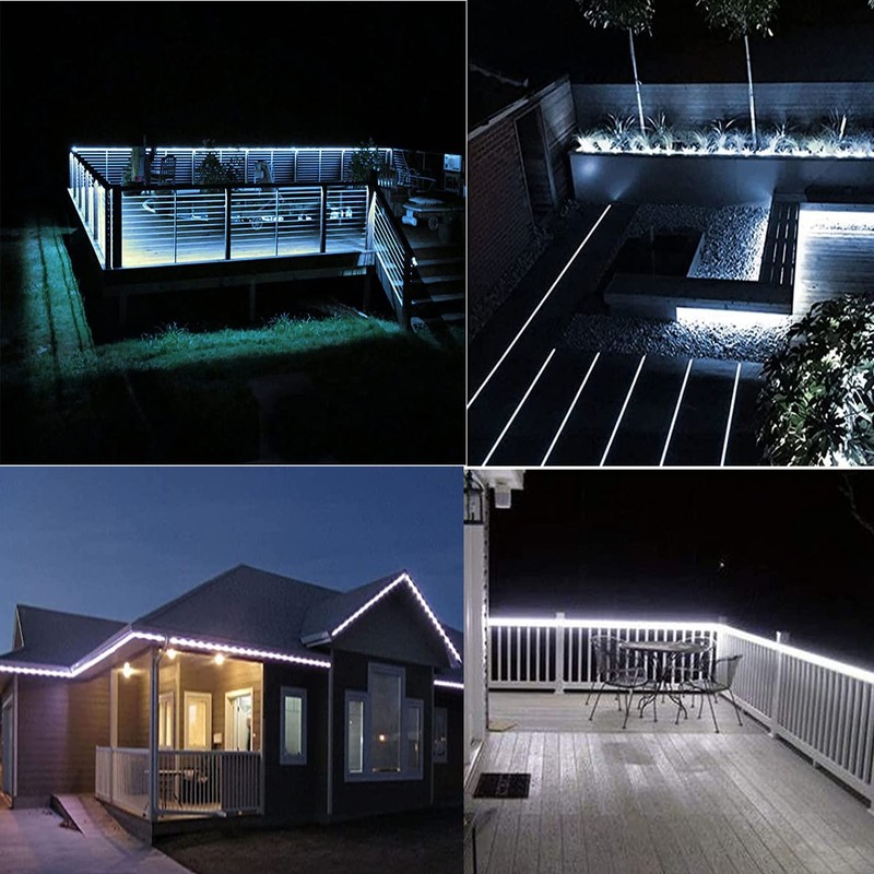 Solar LED Strip Lights Outdoor, 32.8ft 560 LEDs LED Strip