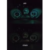 MAL LED 1971-1973 Ford Mustang Gauge Instrument Cluster - Full