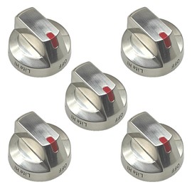 ICHEPLUS DG64-00473A Top Burner Oven Control Rotary Gas Stove Knob Replacement Kit NX58F5700WS NX58H5600SS NX58H5650WS NX58J7750SS