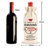 JUESMOS Nurse Graduation Gifts for Women Survived Nurse Gifts Wine
