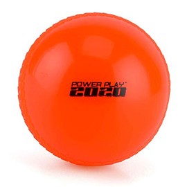Gray-Nicolls PLASTIC POWER PLAY CRICKET BALL - ORANGE - NEW FOR 2019/20