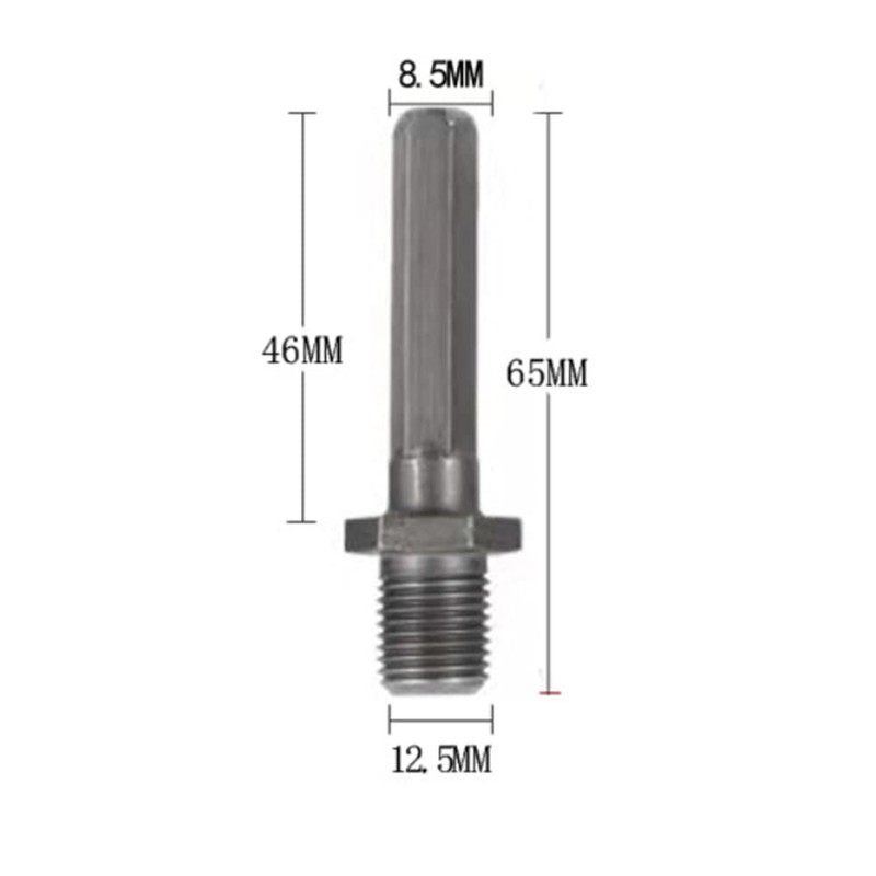 Heavy Wood Drill Bit Firewood Log Splitter U Anti-Skid Thread