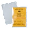 HERMA 1332 Transparent ID Cover, Pack of 10, Vaccination Certificate