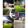 Engrepo Solar Light Outdoor, 10000LM Luces Solares Dusk to Dawn